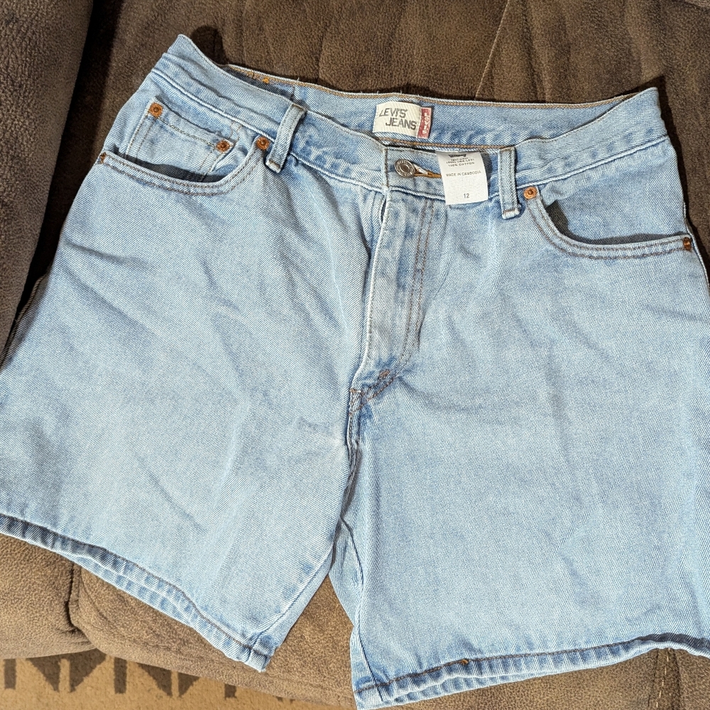 Women's 550 Levi's Classic Blue Denim Jeans